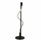 Serpent LED Table Lamp - Black Metal & Acrylic