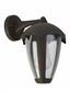 Bluebell Outdoor Wall Light - Grey Metal & Clear Polycarb