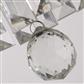Empire 4Lt Pendant  -  Chrome & Clear Glass, IP44