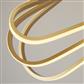 Clip LED Pendant - Gold Aluminium