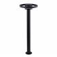 Norwich LED Outdoor Post - Black With Frosted Diffuser, IP44