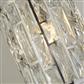 Bijou Ceiling Pendant - Chrome & Crystal Glass