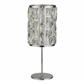 Bijou Table Lamp - Chrome & Crystal Glass