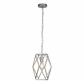 Chassis Ceiling Pendant - Satin Silver Metal