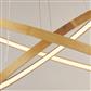 x Eternity Pendant - Natural Bamboo & Gold Metal