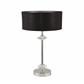 Ontario Table Lamp - Chrome & Black Shade