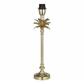 Base Only -Palm Table Lamp - Satin Brass Metal