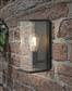 Piccadilly Outdoor Wall Light - Dark Grey Metal & Poly Shade