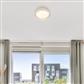Gianna LED Flush Ceiling Light - Acrylic, & Fabric Shade