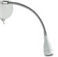 Flexy LED Adjustable Wall Light -Chrome with White