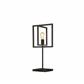 Plaza Adjustable Table Lamp - Matt Black Metal