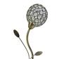 Bellis II Table Lamp - Antique Brass & Clear Crystal Beads