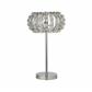 Marylin Table Lamp - Chrome, Crystal Glass & Sand Diffuser
