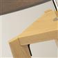 x Shelf Floor Lamp - Natural Wood Finish Shelf