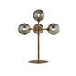 Molecule 4Lt Table Lamp - Bronze Finish With Smoked Glass