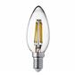 Dimmable E14 LED Filament Candle Lamp - 4.5W,400Lm, W White