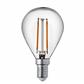 Pack 10 Dimmable E14 LED Filament Golf Ball Lamps-Warm White